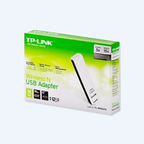 Tarjeta de Red Inalámbrica TP-Link TL-WN727N, USB, 150Mbps