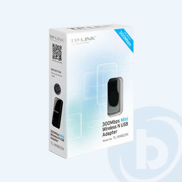 TL-WN823N - Tarjeta de Red Inal&aacute;mbrica USB TP-Link, N300 MBPS