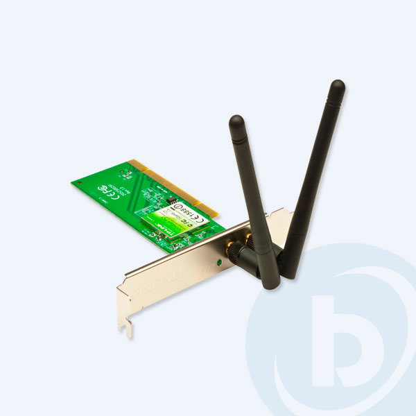 TL-WN851ND - Tarjeta de Red Inal&aacute;mbrica PCI TP-Link, 300Mbps,  2 Antenas desmontables 2dBi