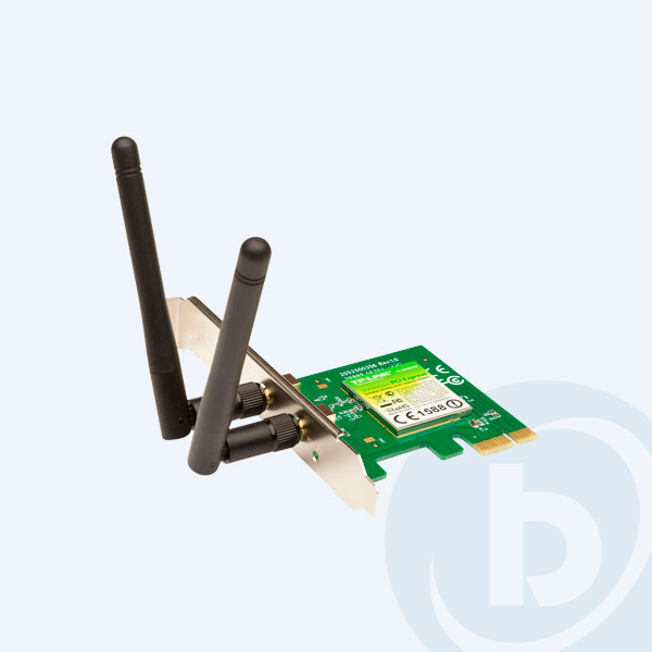 TL-WN881ND - Tarjeta de Red Inal&aacute;mbrica PCI-E TP-Link,  2 Antenas desmontables 2dBi, 300Mbps