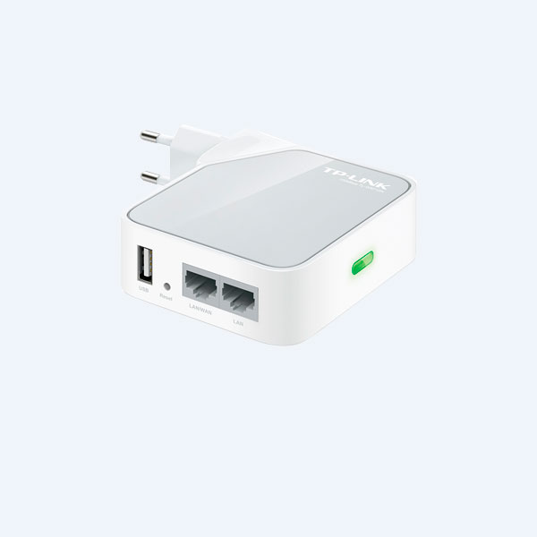Router Inalámbrico TP-LINK TL-WR710N,  150Mbps, Blanco