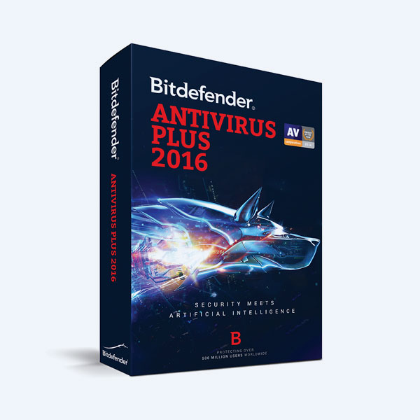 Antivirus BitDefender Plus 2016, Multidispositivos, 1 PC + 1 Smartphone, 2 Años