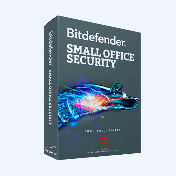 Antivirus BitDefender Small Office Security, Multidispositivos, 5 PC + 1 Servidor + 1 Consola Cloud, 1 Año, Fisico