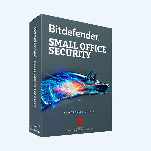 Antivirus BitDefender Small Office Security, Multidispositivos, 10 PC + 1 Servidor + 1 Consola Cloud, 1 Año, Fisico