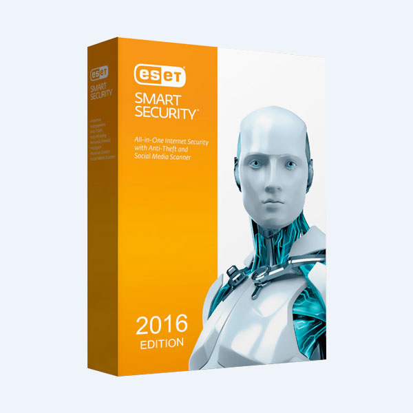 Antivirus Eset Smart Security 2016, 1 Usuario, 1 Año