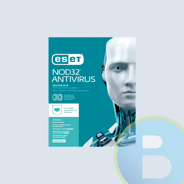 Antivirus Eset NOD32 2018, 5 Usuarios, 1 Año