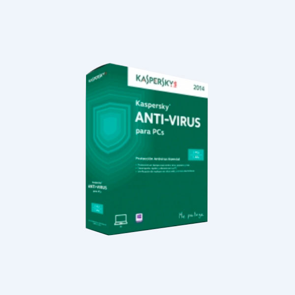 Kaspersky Antivirus 2014, 5 Usuarios, 1 Año