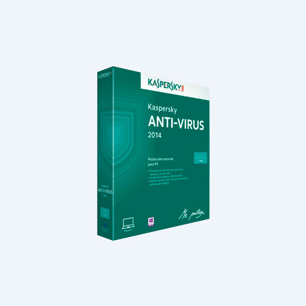 Kaspersky Antivirus 2014, 10 Usuarios, 1 Año