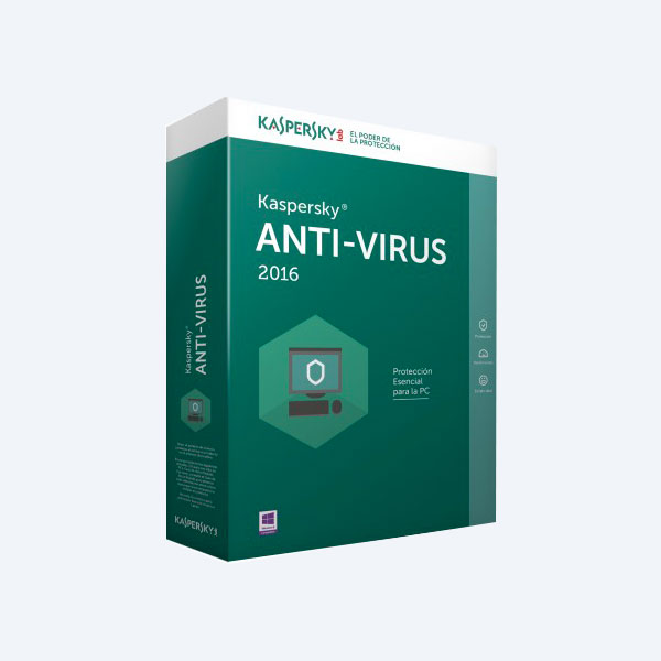 Antivirus Kaspersky 2016, 10 Usuarios, 1 Año