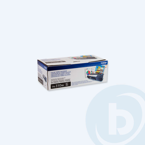 TN310BK - T&oacute;ner Brother 310, Negro, 2500 P&aacute;ginas, Rendimiento est&aacute;ndar