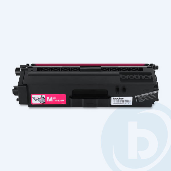 TN336M - T&oacute;ner Brother TN336M, Magenta, 3500 p&aacute;ginas, Alto Rendimiento