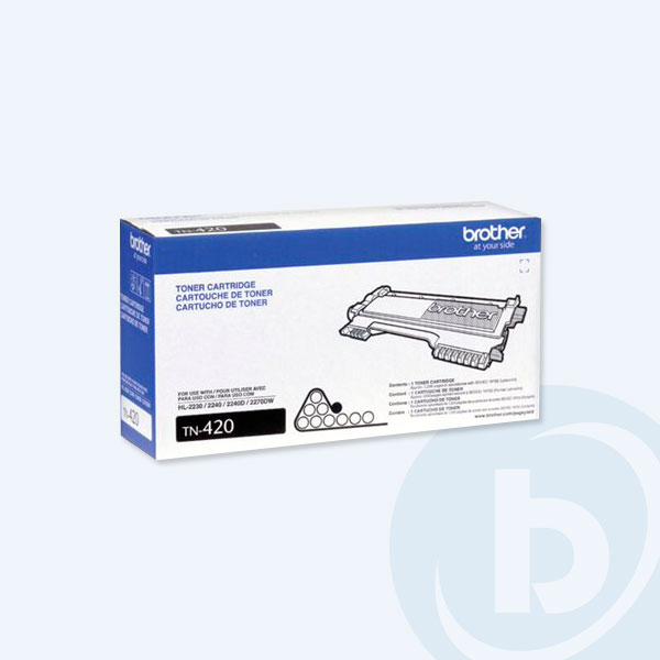 TN420 - T&oacute;ner Negro 420 Brother, P/HL-2240, HL-2270DW, 1200 Pags