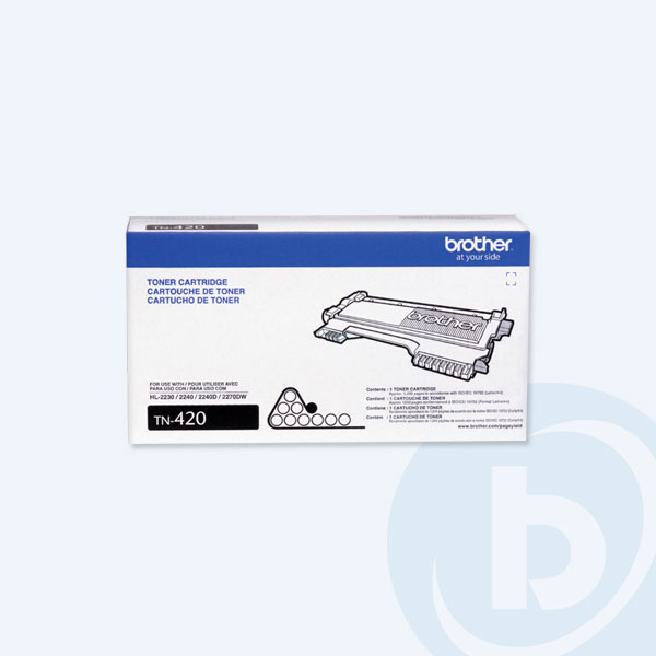TN420 - T&oacute;ner Negro 420 Brother, P/HL-2240, HL-2270DW, 1200 Pags