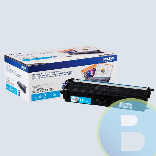Toner Brother TN433C, 4000 Paginas, Cyan