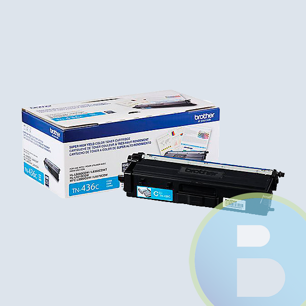 Toner Brother TN436C, 6500 Paginas Cyan