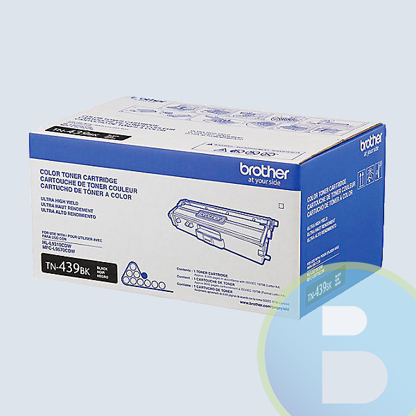 Toner Brother TN439BK, 9000 Paginas, Negro