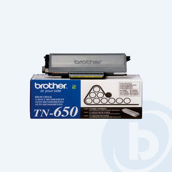 TN650 - T&oacute;ner Brother TN650 para DCP-8080DN, 8000pags, Alto rendimiento