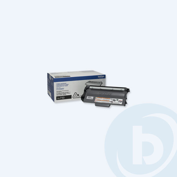 TN750 - T&oacute;ner Brother Negro, 8000 p&aacute;ginas, Alto Rendimiento, HL5450, 5470, 6180, MFC8710 8910,8950