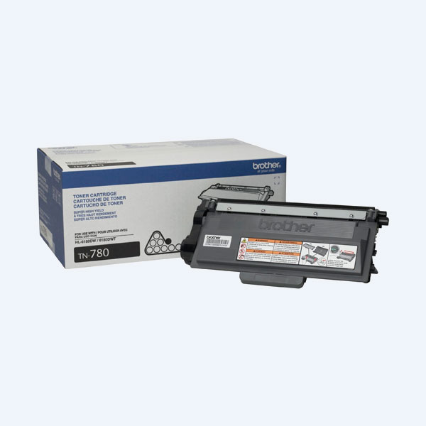 Tóner Brother TN780, Negro, Alto Rendimiento, 12000 Páginas, para Impresoras HL-6180DW/HL-6180DWT/MFC-8950DW/MFC-8950DWT