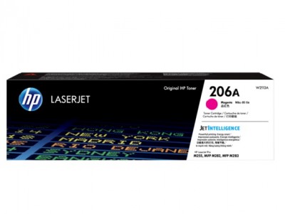 Tóner HP 206A. Color: Magenta