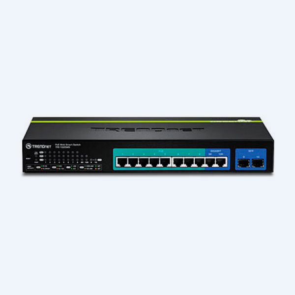 Switch TRENDnet 1020WS, 10 Puertos 10/100/1000Mbps, PoE
