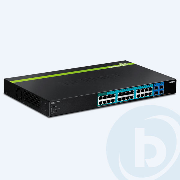 TPE-2840WS - Switch TRENDnet 2840WS, 24 Puertos 10/100/1000Mbps, PoE