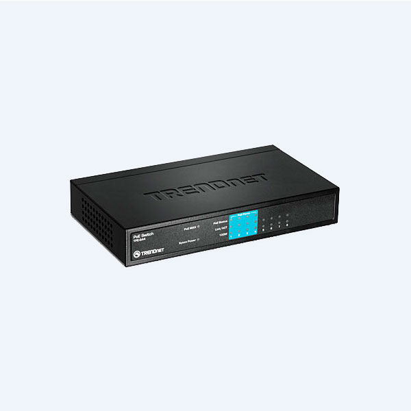  Switch TRENDnet TPE-S44 , 8 Puertos 10/100Mbps, PoE/Ports