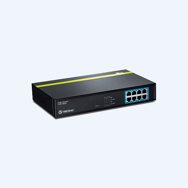Switch TRENDnet TPE-T80H, 8 Puertos 10/100 MBPS, POE