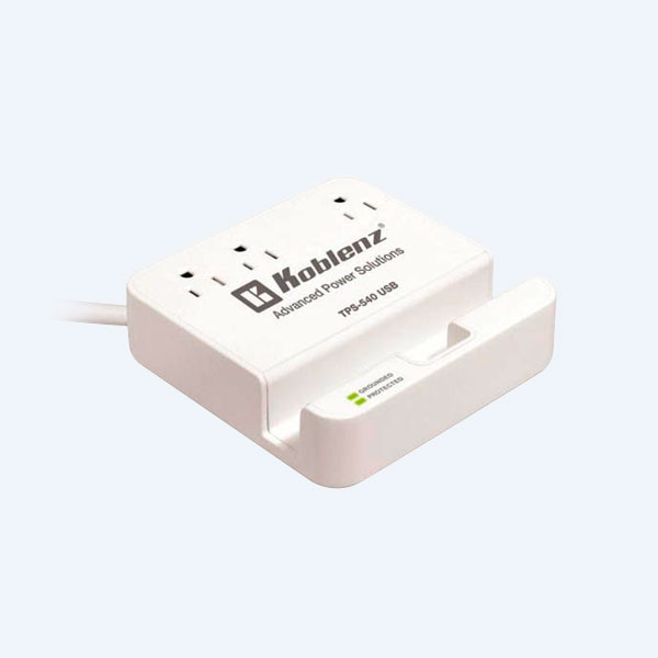 Estación de Carga Koblenz TPS-540 USB, 3 Contactos, 3 Puertos USB