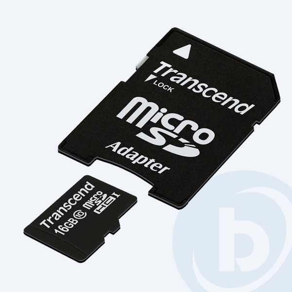TS16GUSDHC10 - Memoria Micro SDHC Transcend TS16GUSDHC10, 16GB, Clase 10, con Adaptador