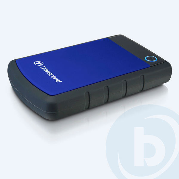 TS2TSJ25H3B - Disco Duro Externo Portable Transcend StoreJet 25H3, 2TB, 2.5", USB 3.0, Azul