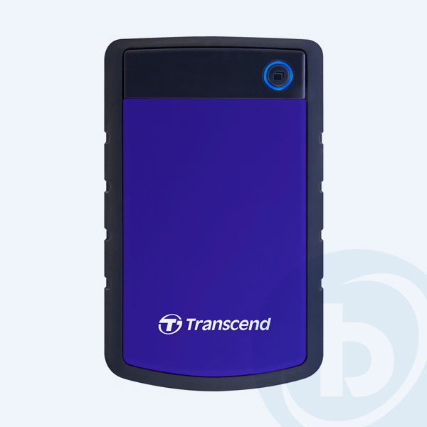 TS2TSJ25H3B - Disco Duro Externo Portable Transcend StoreJet 25H3, 2TB, 2.5", USB 3.0, Azul