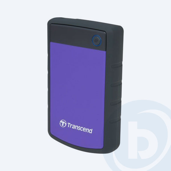TS2TSJ25H3P - Disco Duro Externo Portable Transcend StoreJet 25H3, 2TB, 2.5", USB 3.0, Morado
