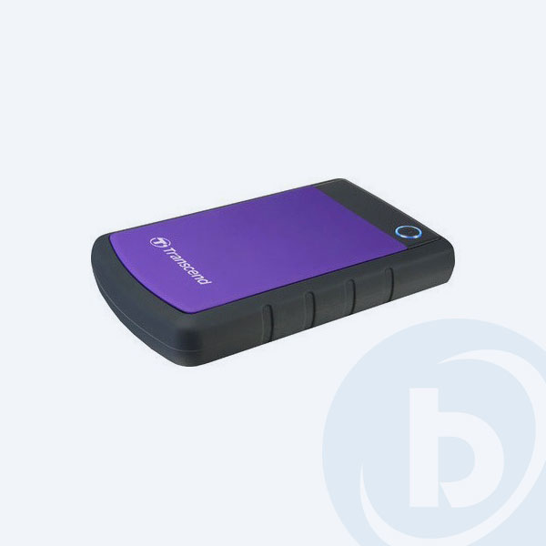 TS2TSJ25H3P - Disco Duro Externo Portable Transcend StoreJet 25H3, 2TB, 2.5", USB 3.0, Morado