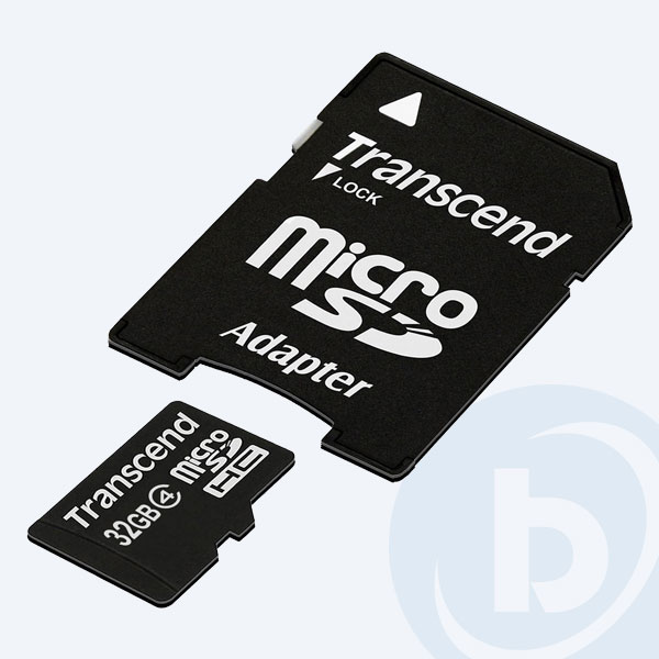 TS32GUSDHC4 - Memoria Micro SDHC Transcend TS32GUSDHC4, 32GB, Clase 10, con Adaptador