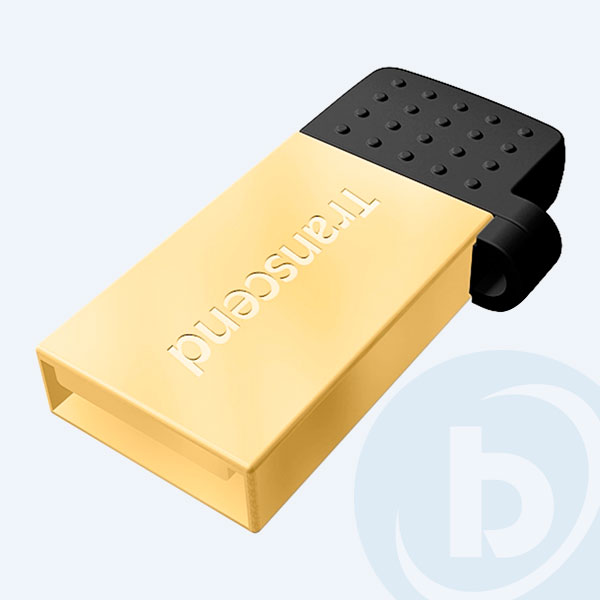 TS8GJF380G - Memoria USB Transcend 380, 8GB, Gold