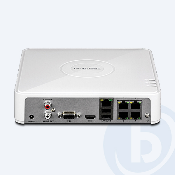 TV-NVR104 - Grabador de video en red NVR TRENDnet TV-NVR104, 4 Canales