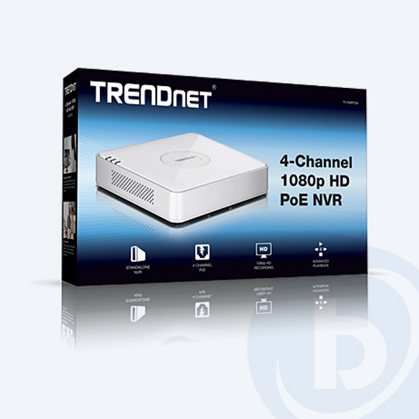 TV-NVR104 - Grabador de video en red NVR TRENDnet TV-NVR104, 4 Canales
