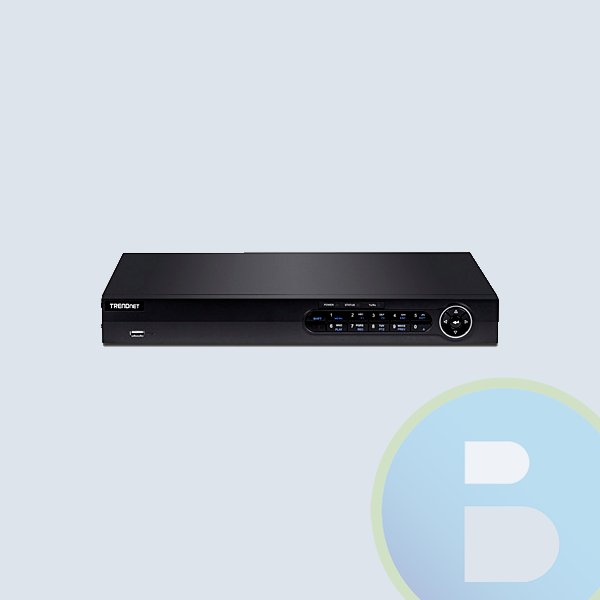 TV-NVR216 - NVR TrendNET POE HD DE 16 CH/HDMI VGA/USB 3.0/Puerto LAN Gigabit/Sata 3.5 X 2 DE Hasta 6TB