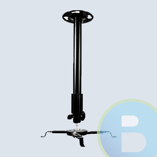Soporte para Proyector TechZone TZ16BASE, 8 KG, Giratorio
