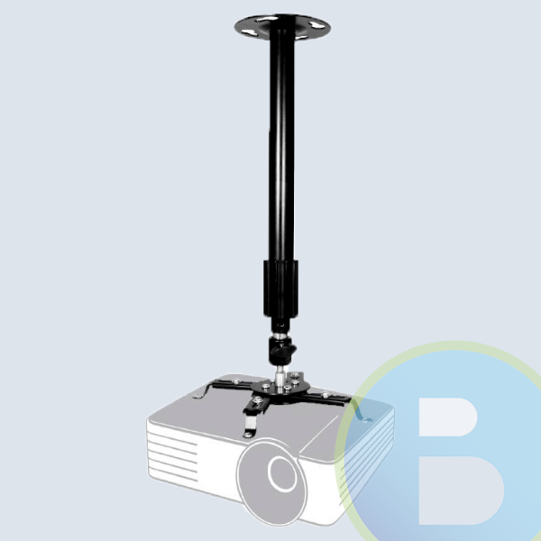 TZ16BASE - Soporte para Proyector TechZone TZ16BASE, 8 KG, Giratorio
