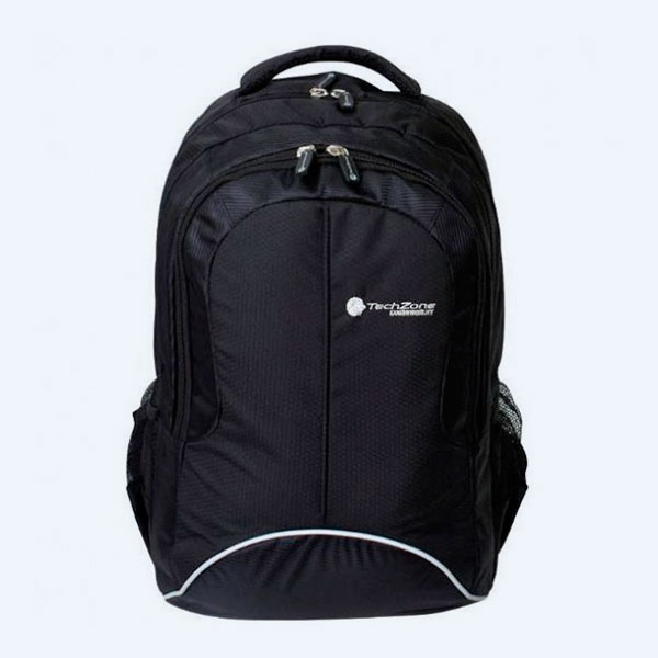 Mochila TechZone Sport, para Laptop, 15.4'', Negro