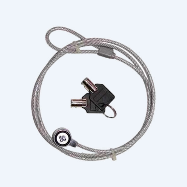 Candado Con Llave TechZone, Para portátiles. Sin Blister