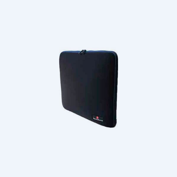 Funda TechZone, 11'', Para Laptop y Tablet, Negro