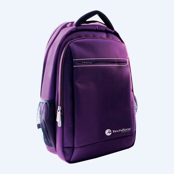 Mochila Tech Zone CAPRI, 15.4'', para Laptop, Morado