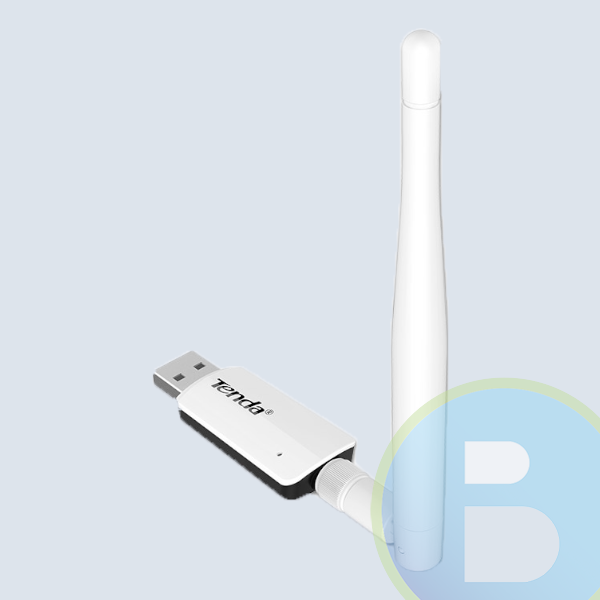 U1 - Tarjeta de Red Inal&aacute;mbrica Tenda N300, USB, Nano