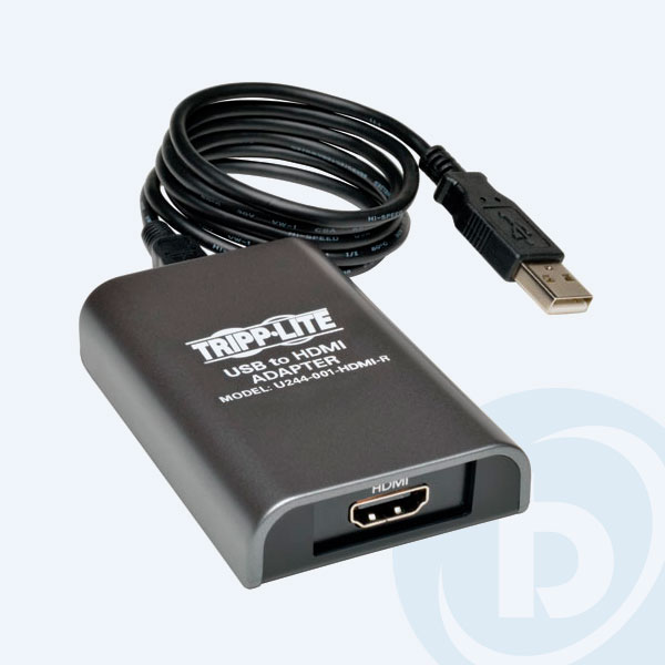 U244-001-HDMI-R - Adaptador Tripp Lite U244-001-HDMI-R, USB 2.0  a HDMI