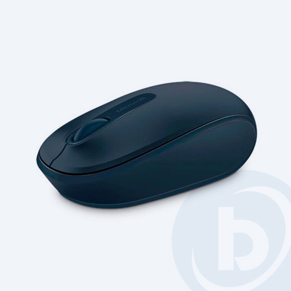 U7Z-00018 - Mouse &Oacute;ptico Microsoft Wireless Mobile 1850, Inal&aacute;mbrico, 3 Botones, Azul