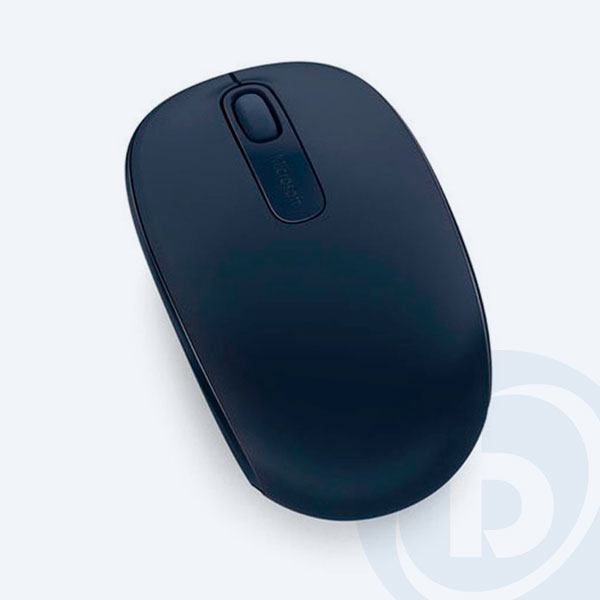 U7Z-00018 - Mouse &Oacute;ptico Microsoft Wireless Mobile 1850, Inal&aacute;mbrico, 3 Botones, Azul