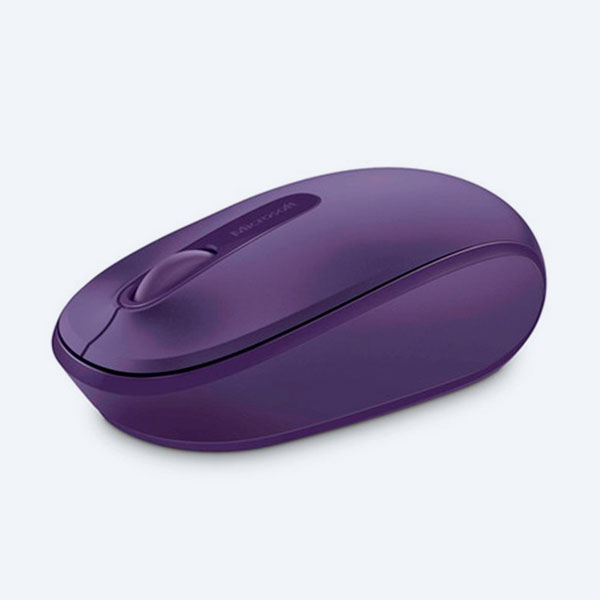 Mouse Óptico Microsoft Wireless Mobile 1850, Inalámbrico, 3 Botones, Purpura